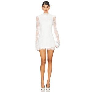 Stone Cold Fox x REVOLVE Noosa Mini Dress in White Bridal Dress